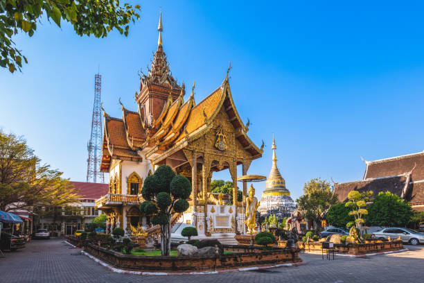 istock Wat Buppharam in Chiang Mai, Thailand 1468374912
