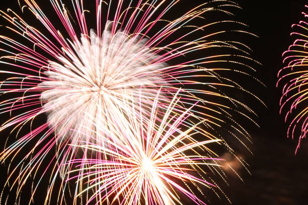 istock Powerful Japanese fireworks made by craftsmen 1468377158