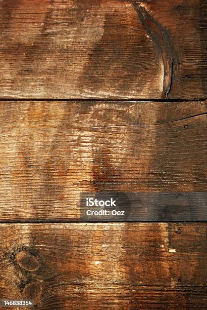 Wooden Background Stock Photo - Download Image Now - Aging Process, Backgrounds, Brown