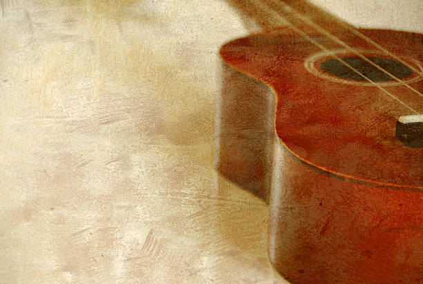 istock Guitar with Grunge Overlay 146838617