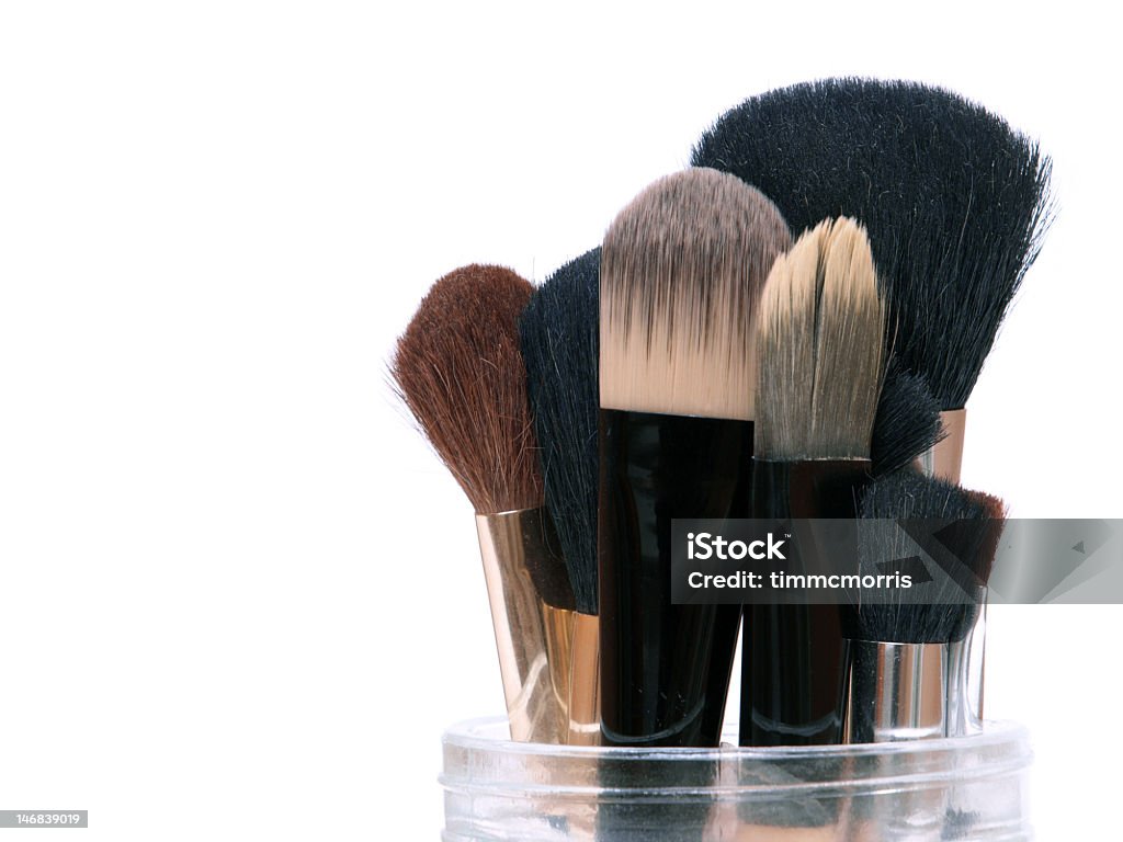 Pinceles de maquillaje - Foto de stock de Cepillo maquillador libre de derechos