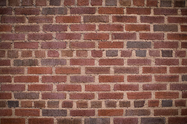 Mur de briques de différentes couleurs - Photo