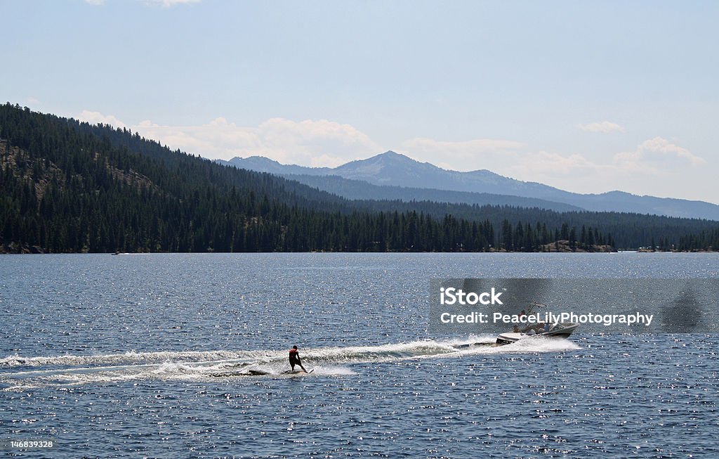 Воднолыжный спорт - Стоковые фото Штат Айдахо роялти-фри