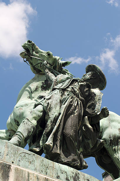 istock ostler from Hungary - statue in Budapest by castle 146839443