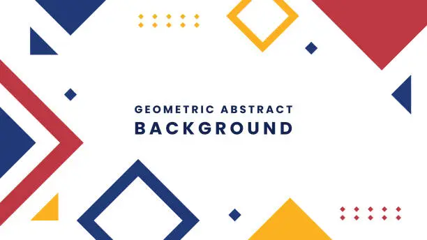 Vector illustration of Modern Abstract Geometric Background