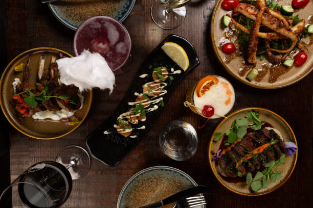 istock Banquet at Spanish Tapas Restaurant 1468428763