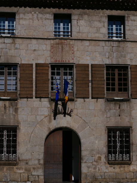 istock Prats de Mollo, the town hall: Pyrenees Orientales 1468437837