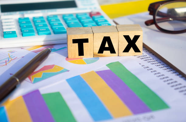 istock Tax income tax return 1468438863