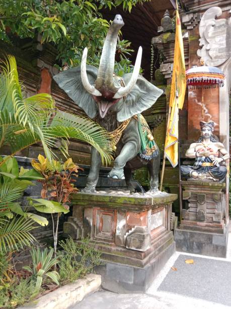 istock Gate to Kecak Dance in Cening Bali 1468456609