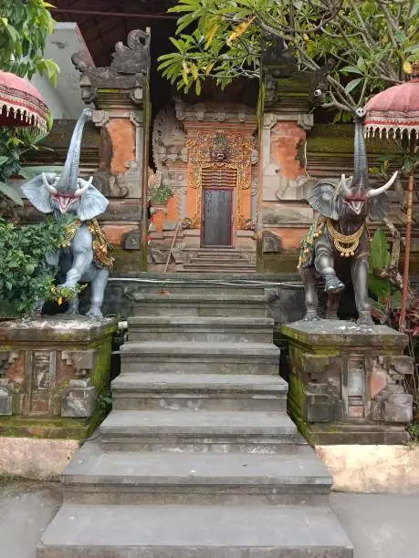 Photo of Gate to Kecak Dance in Cening Bali