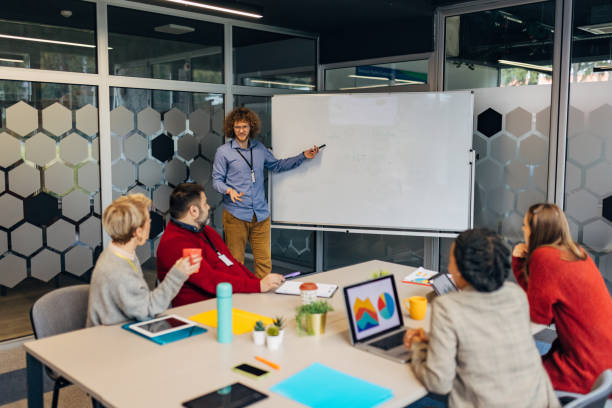 istock Corporate, teamwork or collaboration for planning financial marketing budget or strategy 1468462478