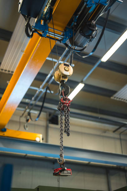 istock Industrial Hook In A Factory 1468471962