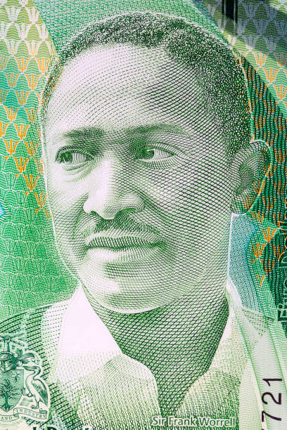 istock Frank Worrell a portrait from Barbadian money 1468473435