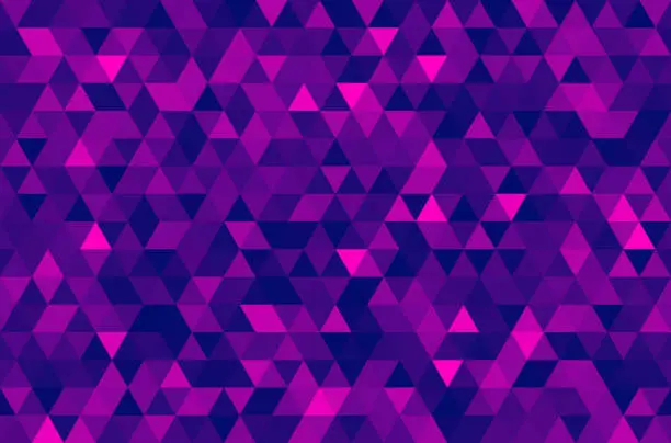 Vector illustration of Seamless colorful geometric background