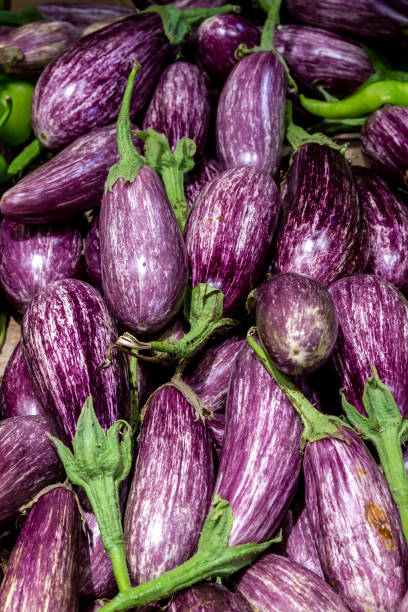 istock A full frame photograph of aubergines 1468478924