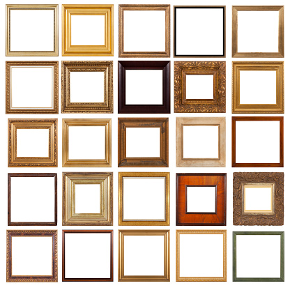 Square picture frames