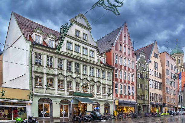 istock Street in Augsburg, Germany 1468511851