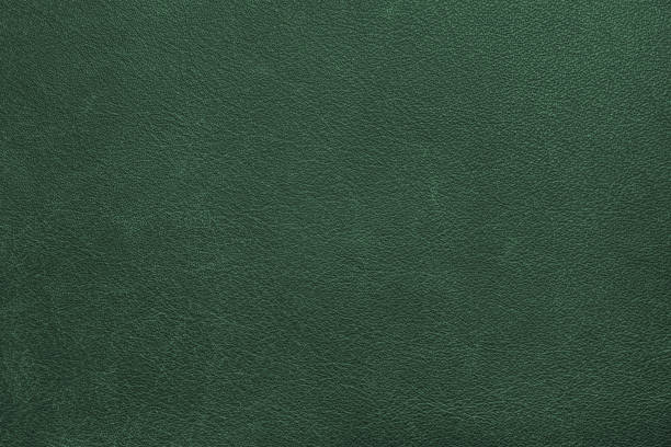 istock Genuine, natural, artificial green leather texture background. 1468514336