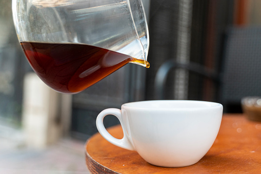 v60, coffee, pouring, filter coffee
