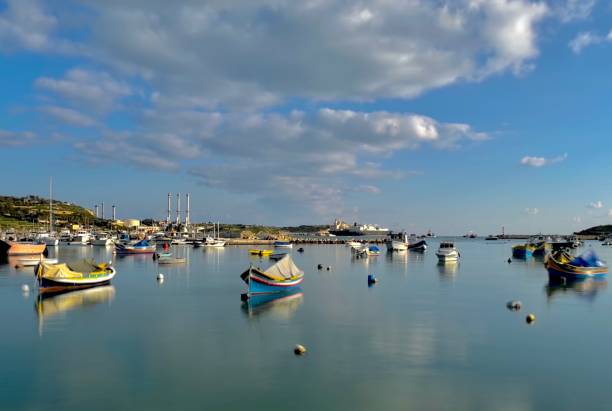 istock Marsaxlokk Harbour in Malta 1468519719