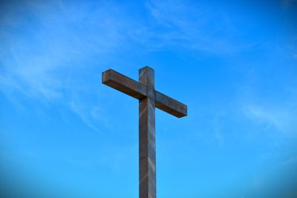 istock Cross in the sky 1468522787