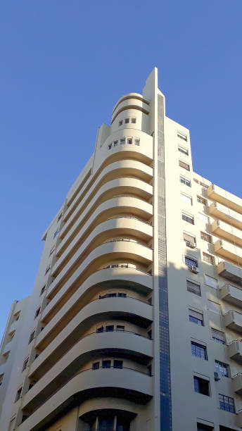 istock Art deco building facade, montevideo, uruguay 1468535659