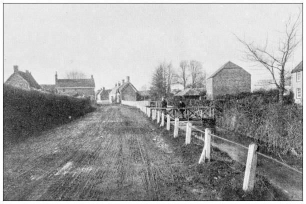 istock Antique photograph of Dorset, England: Corfe Mullen 1468538277