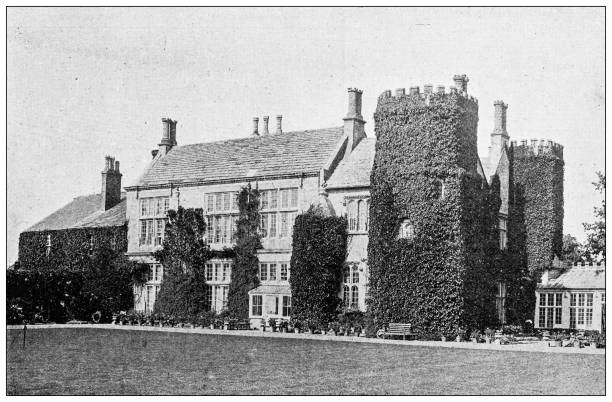 istock Antique photograph of Dorset, England: Wolveton House 1468542993