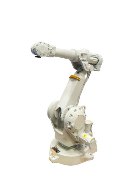 istock robot arm for industry isolated on white background 1468547826