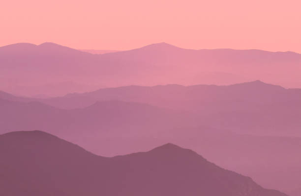 istock Velvet Layers Of Mountain Ridges 1468560194