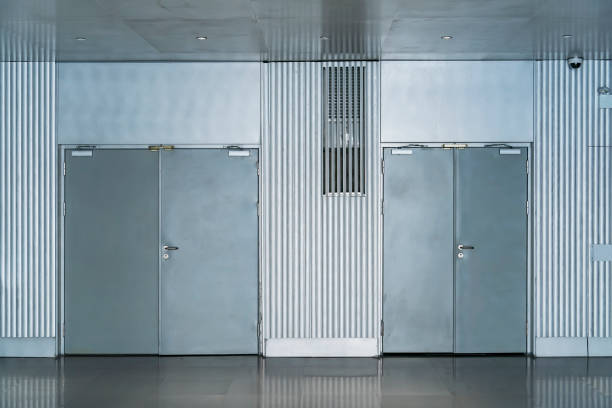Aluminum alloy material building decoration engineering material, Chrome door handle used to open or close door.