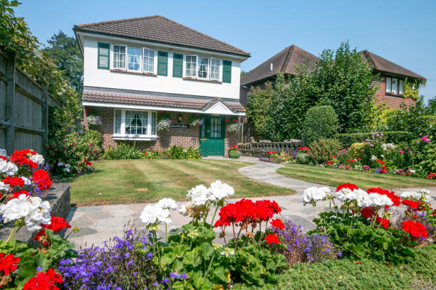 A privately owned Two-story House at Eynsford in Kent, England