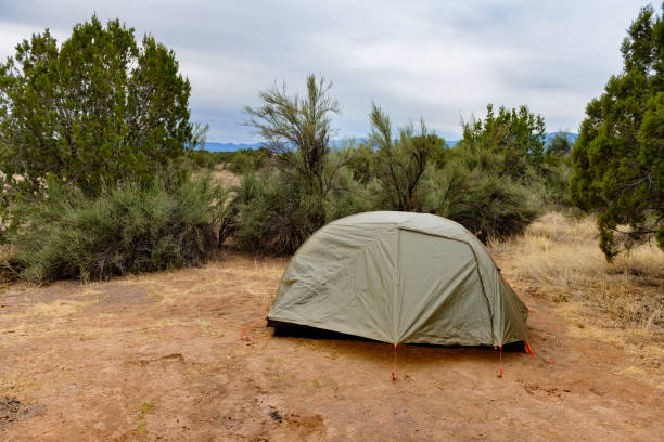 Teepee tent in Montana