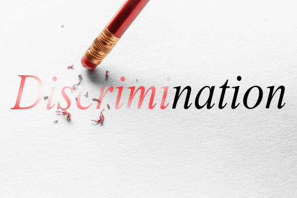 istock erases the inscription discrimination concept zero discrimination 1468568177