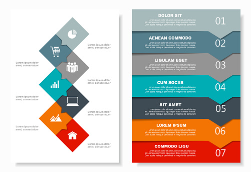 Infographic design template with place for your text. Vector illustration.