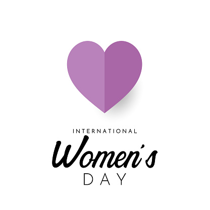 International Women's Day poster. Vector illustration. EPS10