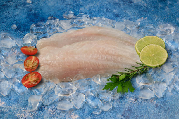 istock Grouper raw fish fillet on ice 1468585113