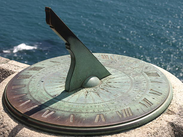 istock Sundial showing the time 146859157