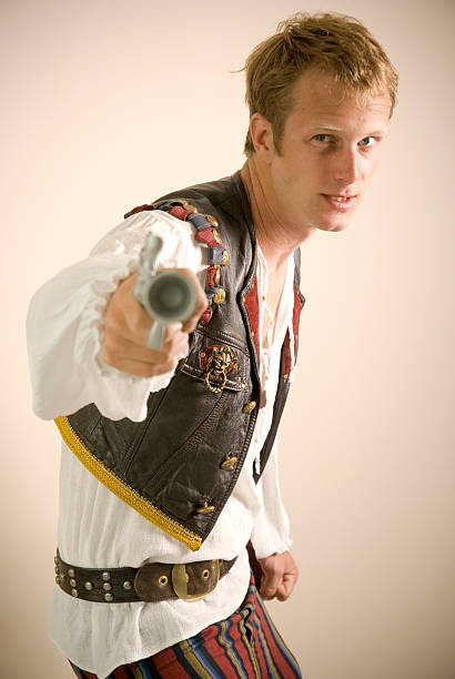 istock Halloween Pirate Stick em up 146859161