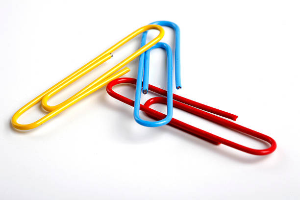 Paper-clips stock photo