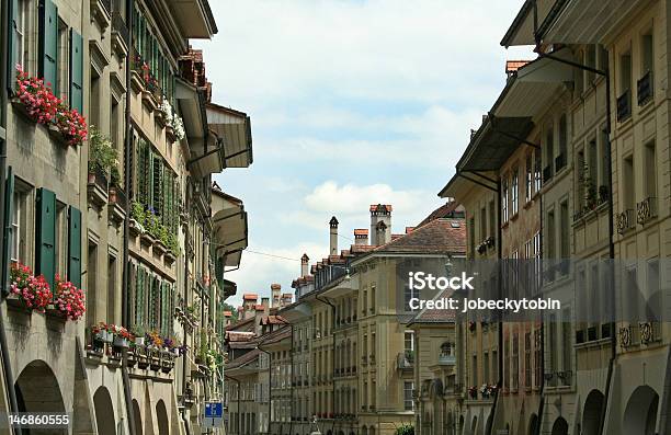 Bern 구도시 Street 0명에 대한 스톡 사진 및 기타 이미지 - 0명, 거리, 건물 정면