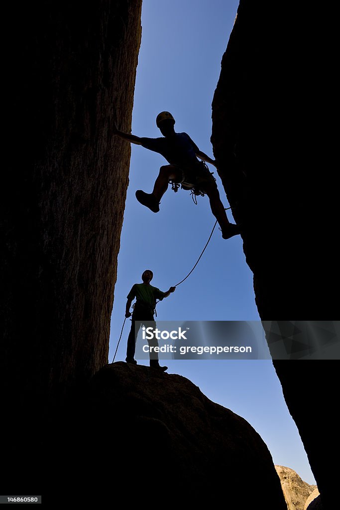 Equipo de rock escaladoras. - Foto de stock de Adulto libre de derechos