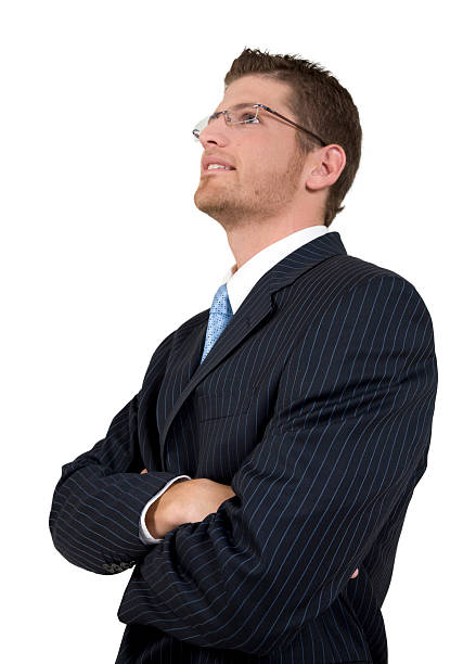 istock stylish businessman wearing a suit and glasses 146860751