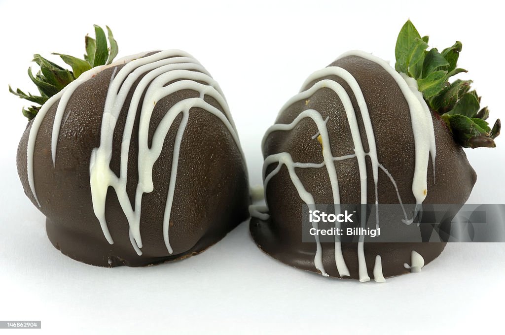 FRESAS CON chocolate - Foto de stock de Alcorza libre de derechos