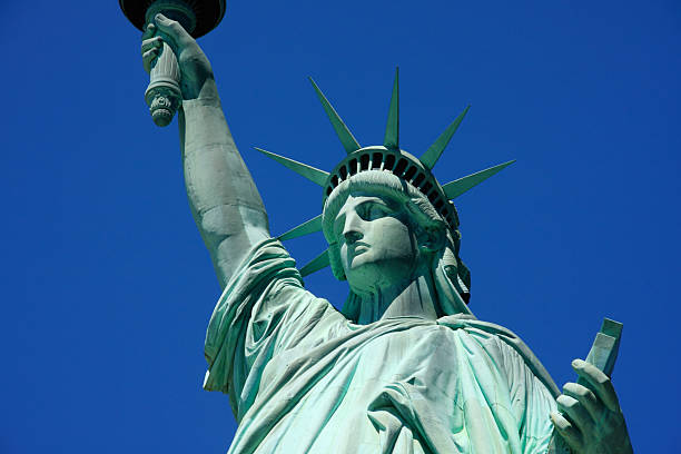 istock Statue of Liberty close-up 146863331