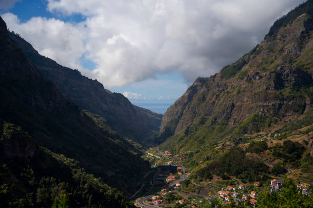 istock Valley in the middle of mountains 1468639796
