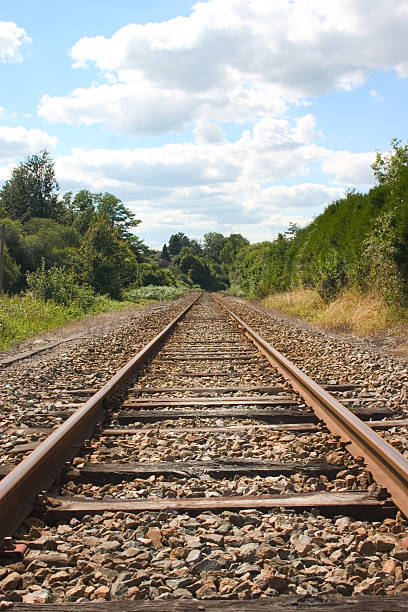 istock Rail in the countryside 146864172