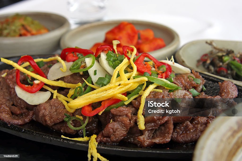 bulgogi coreano - Foto de stock de Alimento libre de derechos