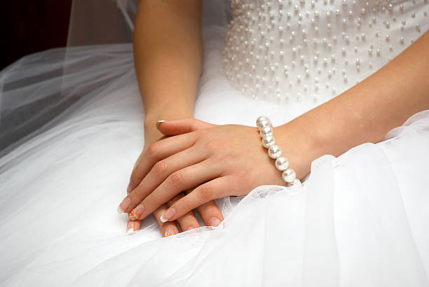 istock hands of fiancee 146865103