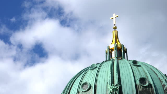 Berlin Cathedral in Summer, close up shot